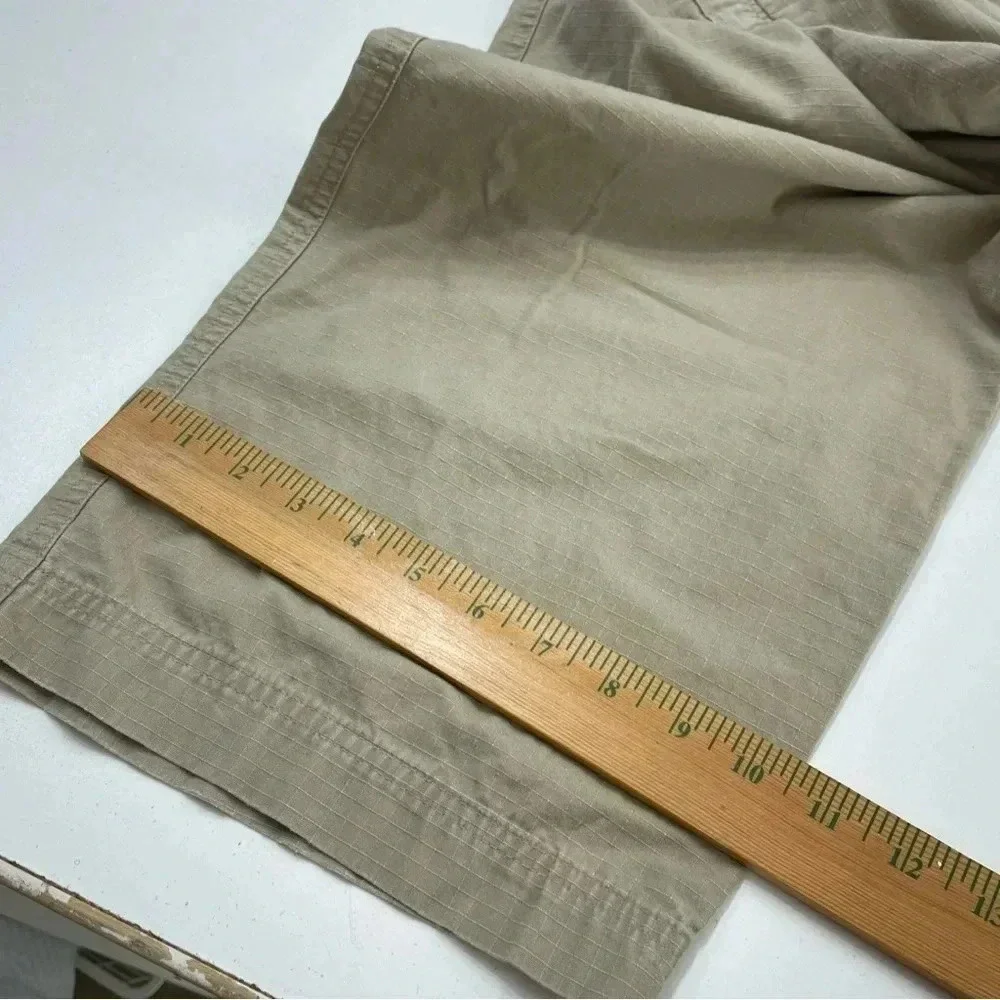 The North Face hiking pants cargo convertible Mens Size XL tan 3538